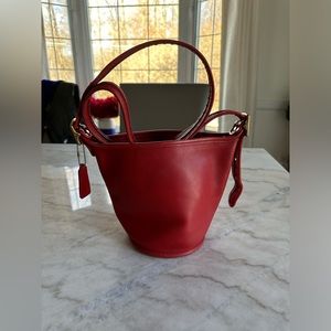 Coach Bag Maggie Duffle Red 9019 Y2K